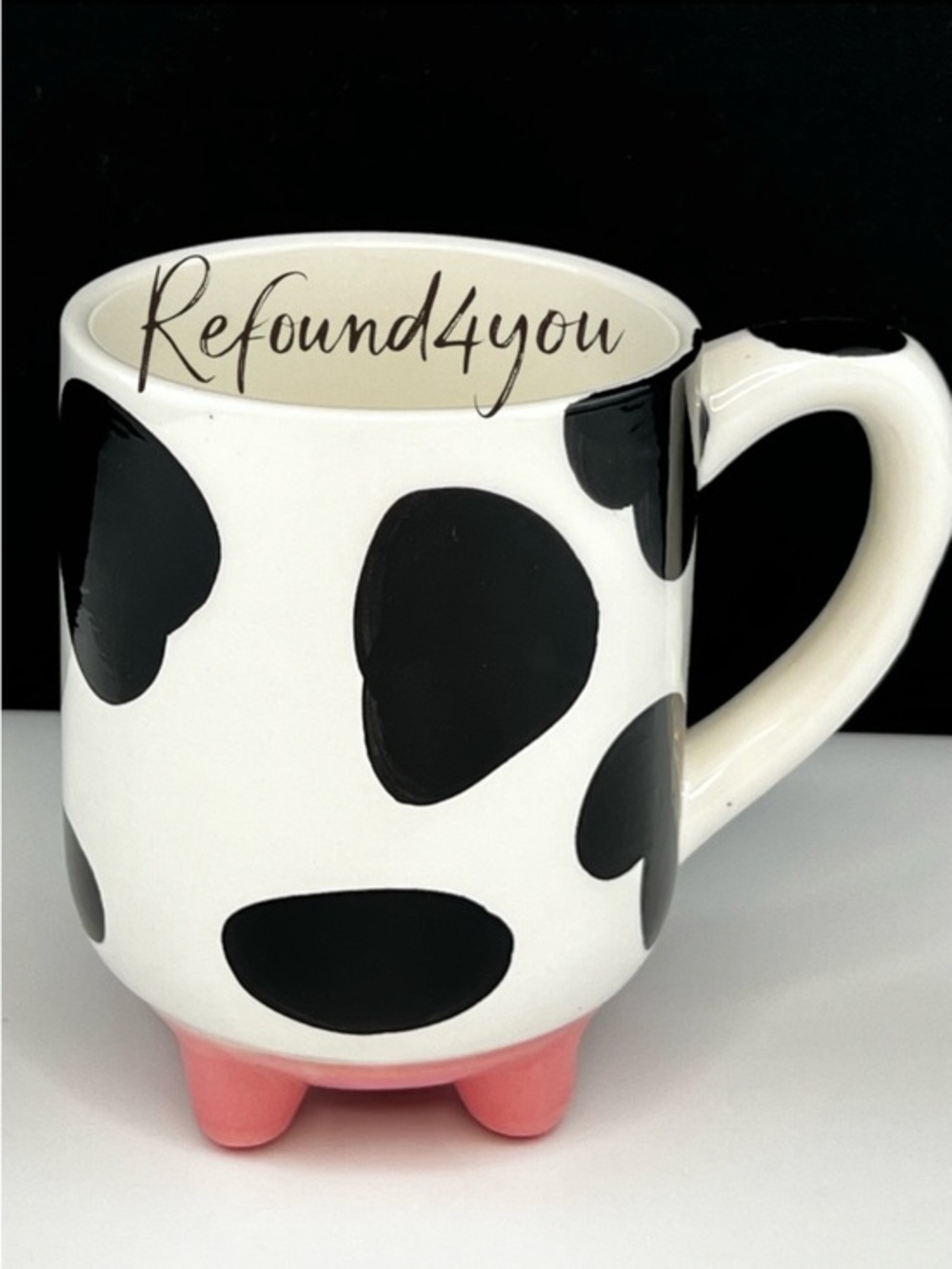 Boston Warehouse - ‘Cow & Utters’ Ceramic Mug. NWT. Last one!